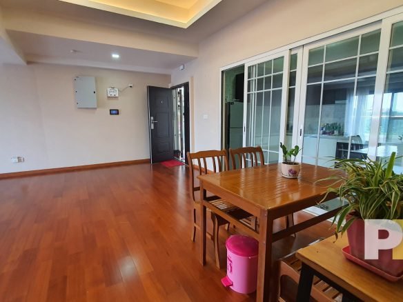 living room - properties in yangon