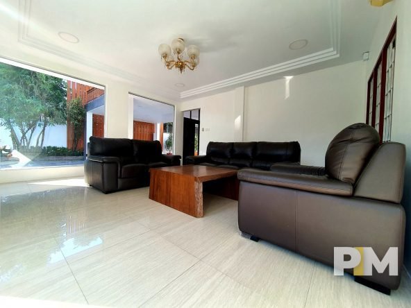 Living room - Properties in yangon