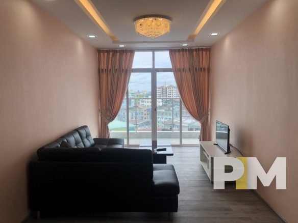 living room - real estate in myanmar