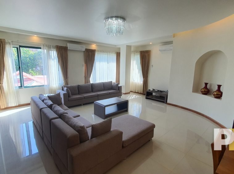 living room- myanmar real estate