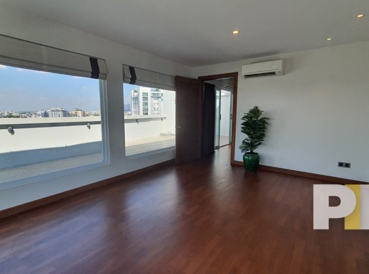 office in penthouse apartment for rent in myanmar