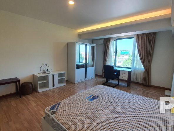 Bedroom in apartment for rent in yangon