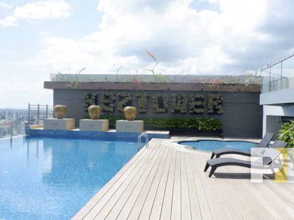 rooftop swimming pool sanchaung