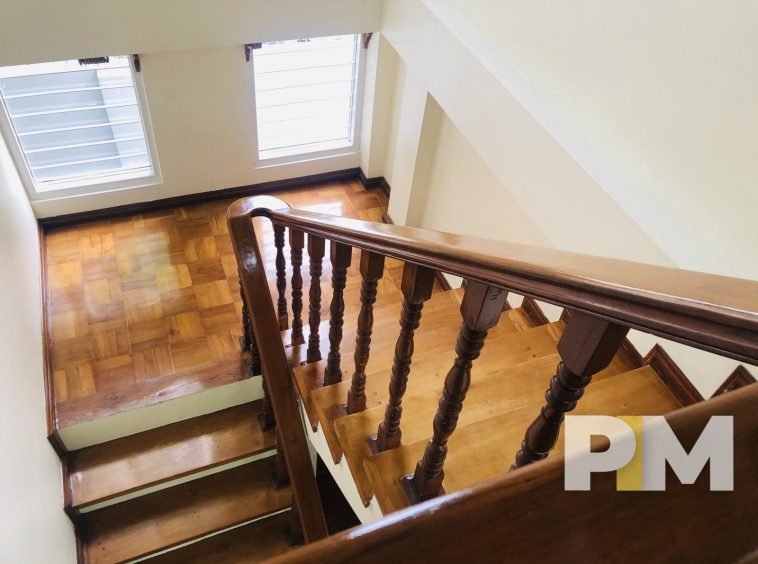staircase in house for rent in golden valley