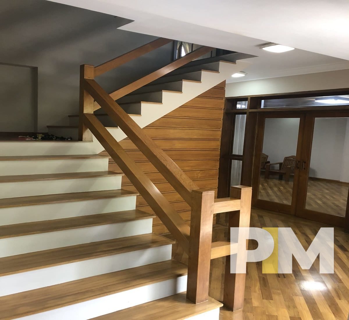 staircase in house for rent in myanmar