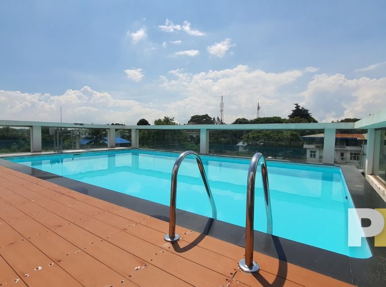 swimming pool - condo in kamayut