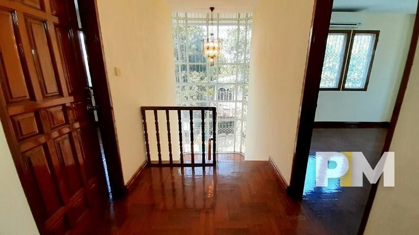 upstairs hallway - house for rent in bahan