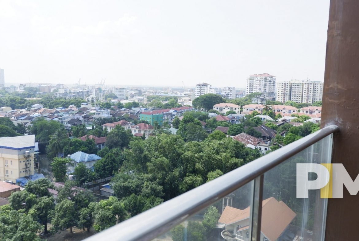 view from apartment - yangon real estate