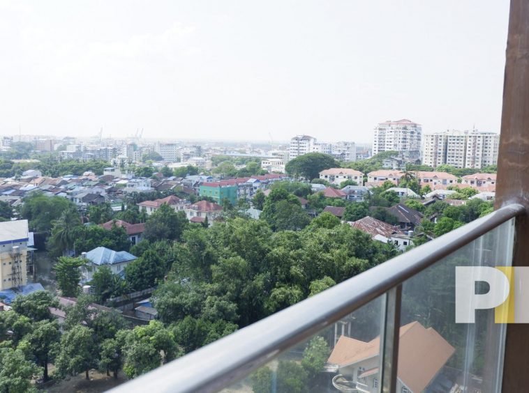 view from apartment - yangon real estate