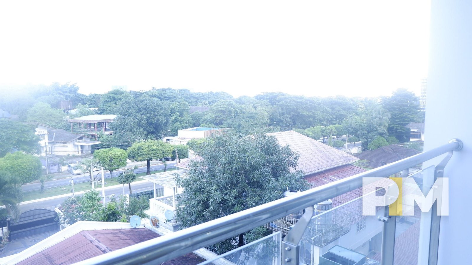 view from apartment - yangon real estate