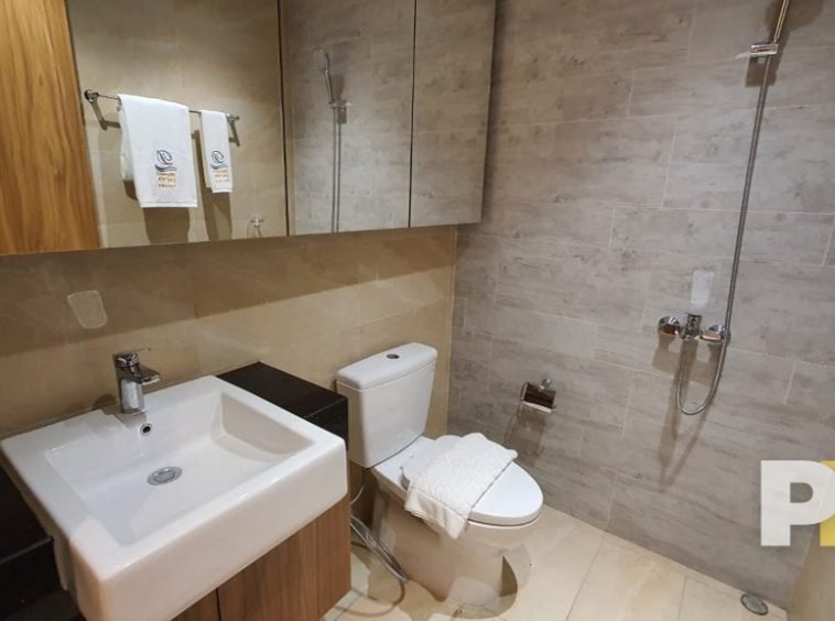 bathroom with shower - Yangon Real Estate