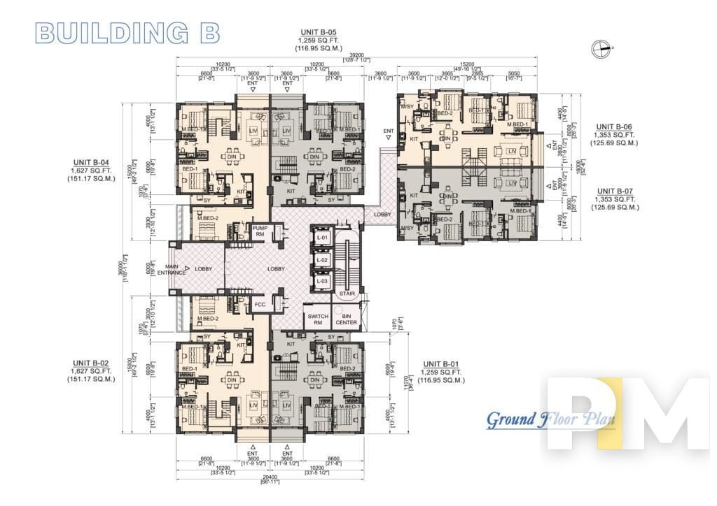 Complex 45 - Ground Floor Plan 2