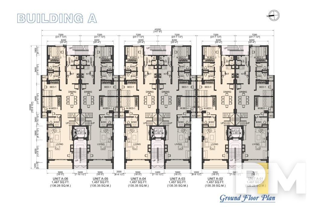 Complex 45 - Ground Floor Plan