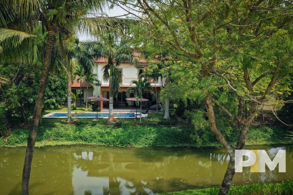 View from opposite - Real Estate in Yangon