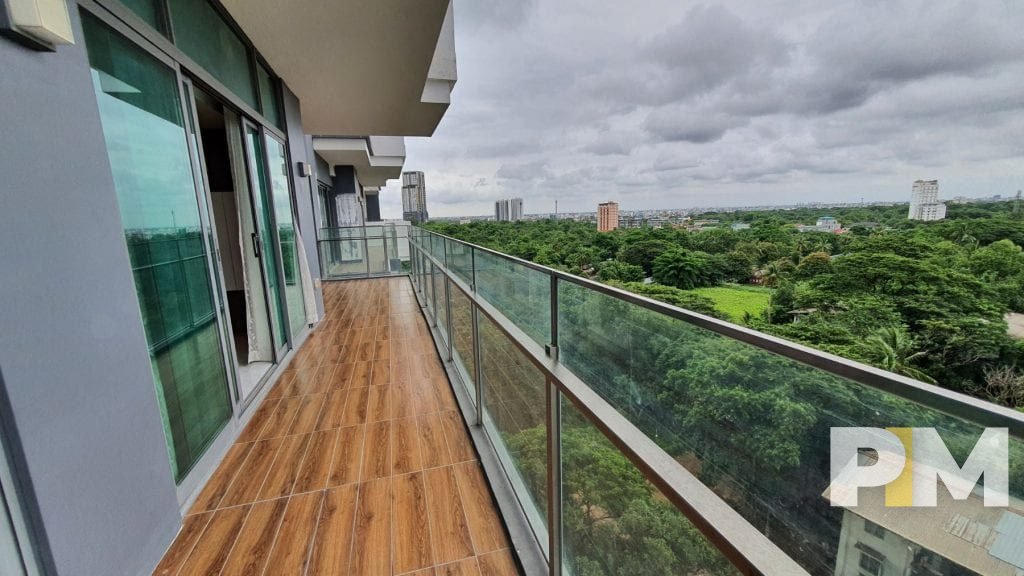 balcony - properties in Yangon