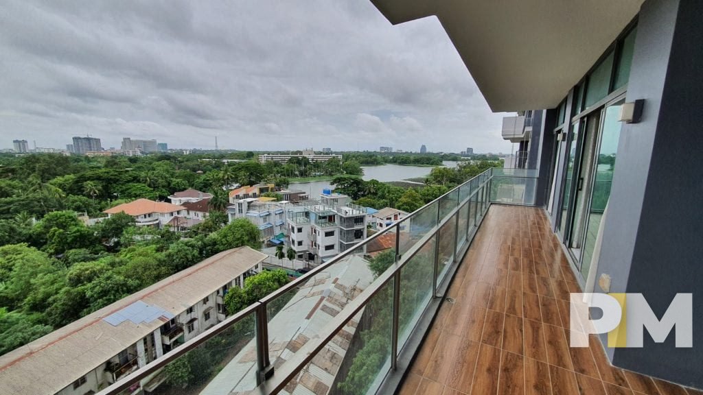 balcony - property in Yangon