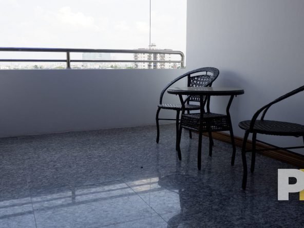 balcony with seat - property in Myanmar