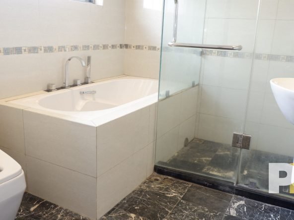 bathroom with bathtub - Yangon Real Estate