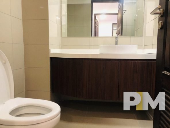 bathroom with sink - properties in Yangon