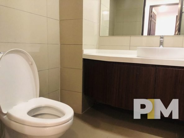 bathroom with sink - property in Myanmar