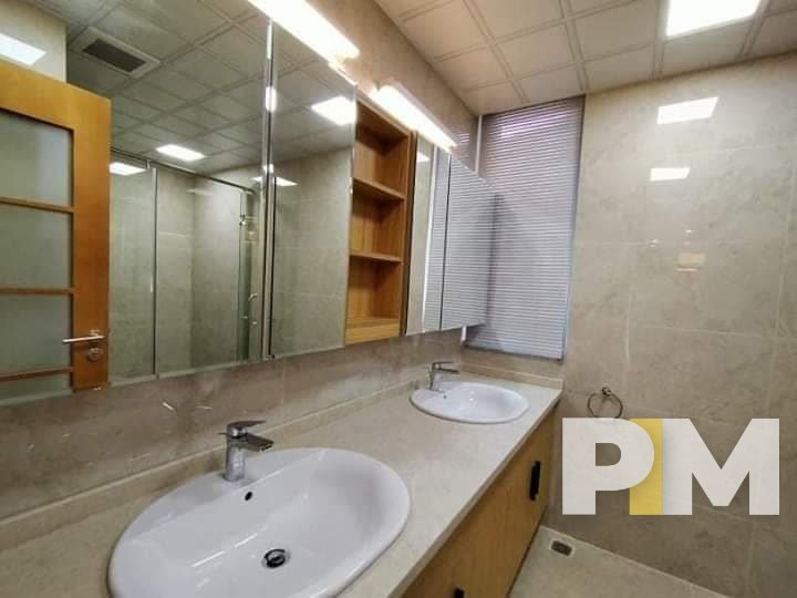 bathroom with sink - property in Yangon