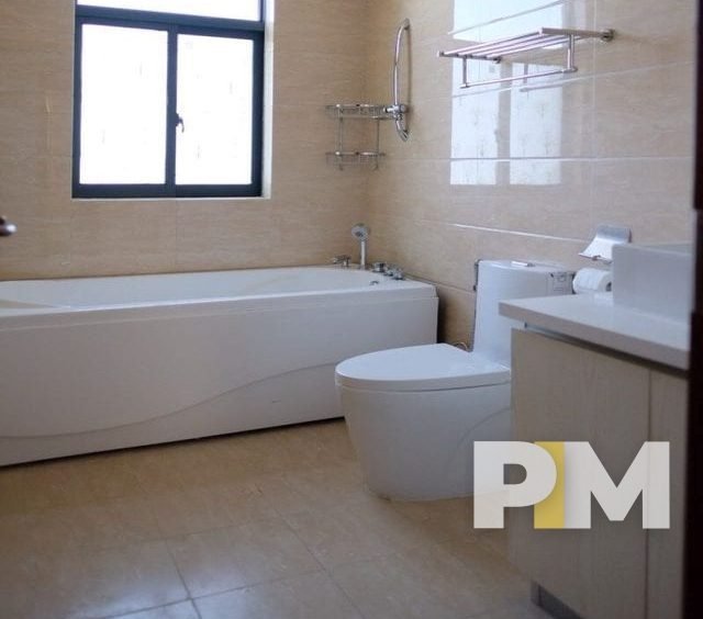 bathroom with tub - Real Estate in Yangon