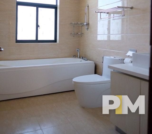 bathroom with tub - Real Estate in Yangon