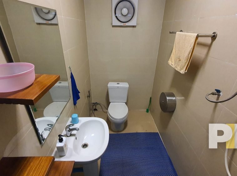 bathroom with tub - property in Myanmar