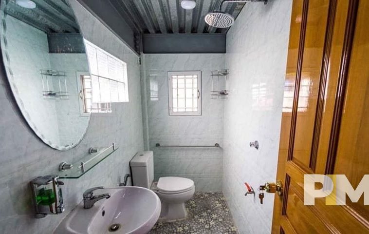 bathroom with tub - property in Myanmar