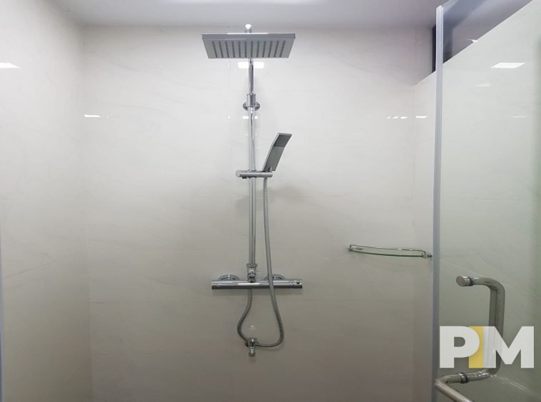 bathroom with tub - property in Yangon