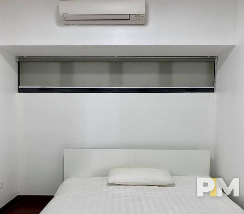 bedroom with air conditioning - Yangon Real Estate