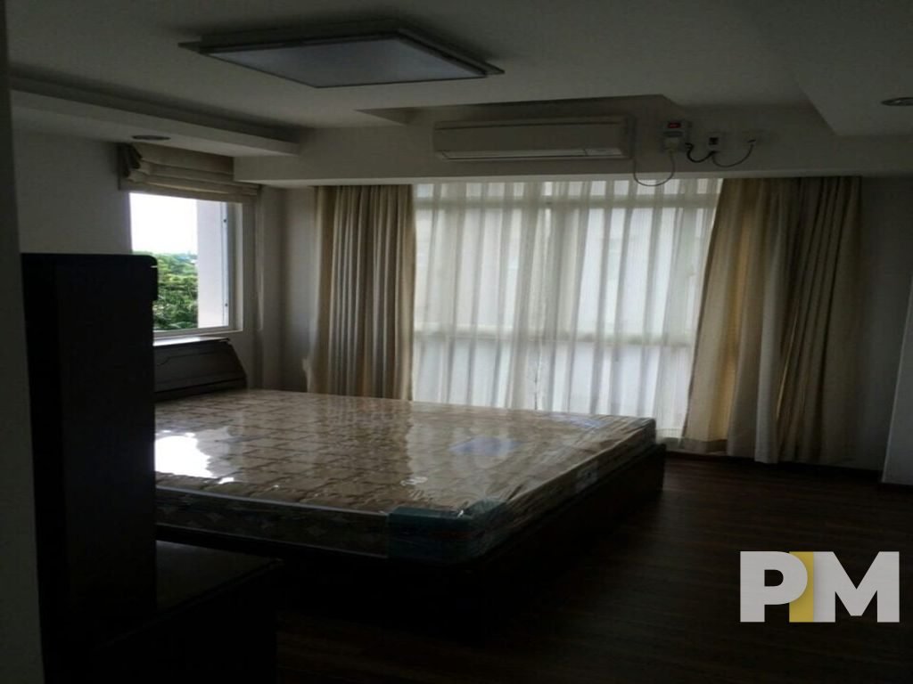 bedroom with air conditioning - property in Myanmar