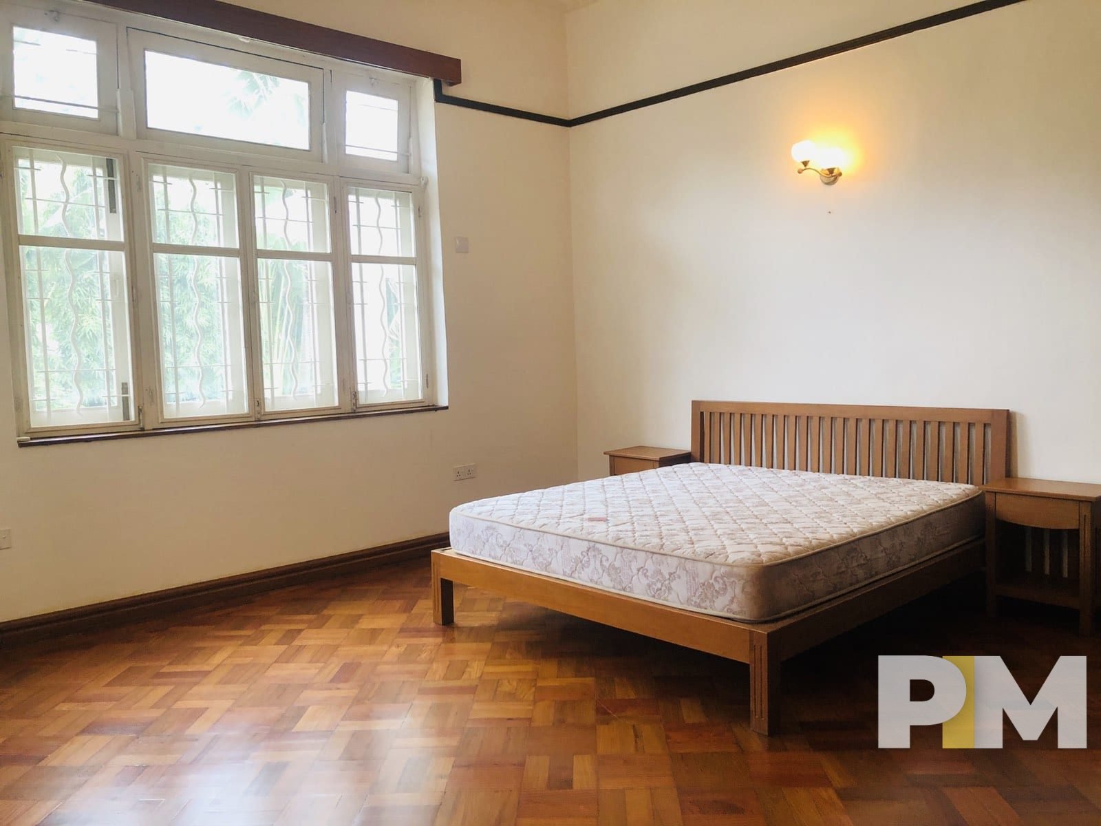 bedroom with bed and mattress - Myanmar Real Estate