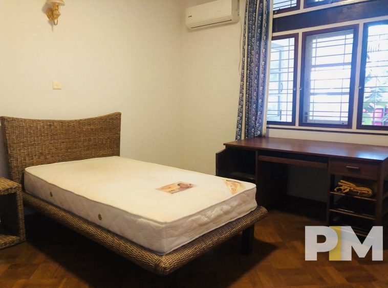 bedroom with bed and mattress - Yangon Real Estate