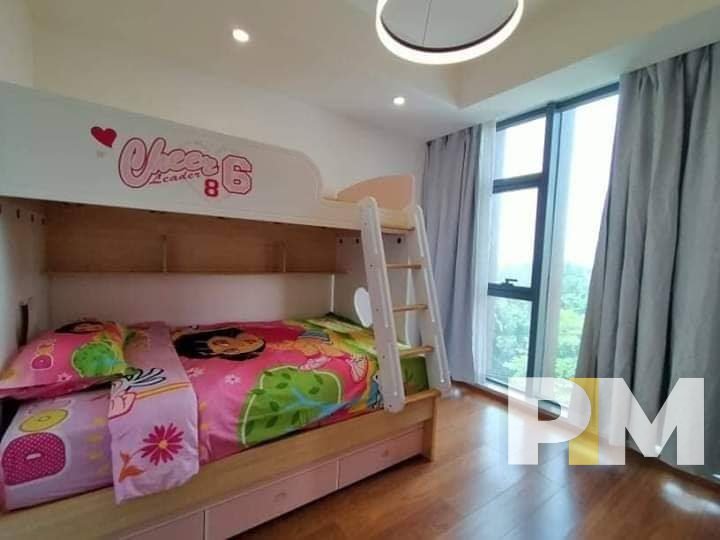 bedroom with bed and mattress - Yangon Real Estate