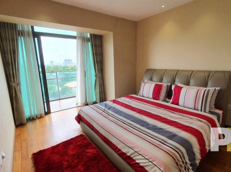 bedroom with bed and mattress - Yangon Real Estate