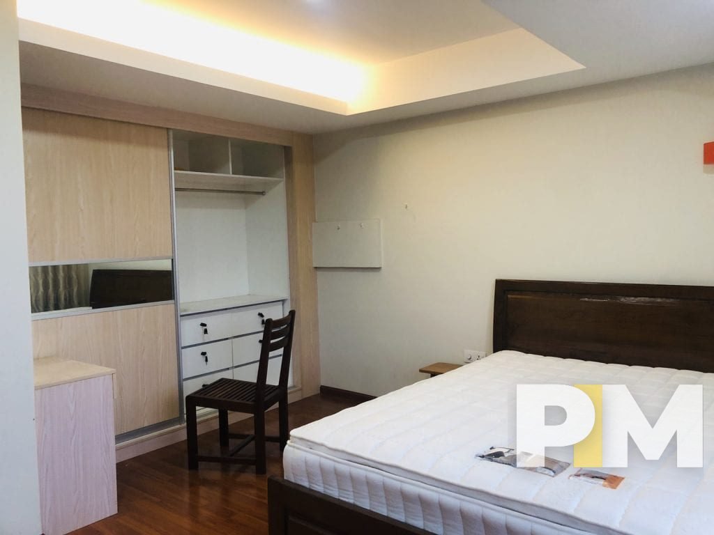 bedroom with bed and mattress - properties in Yangon