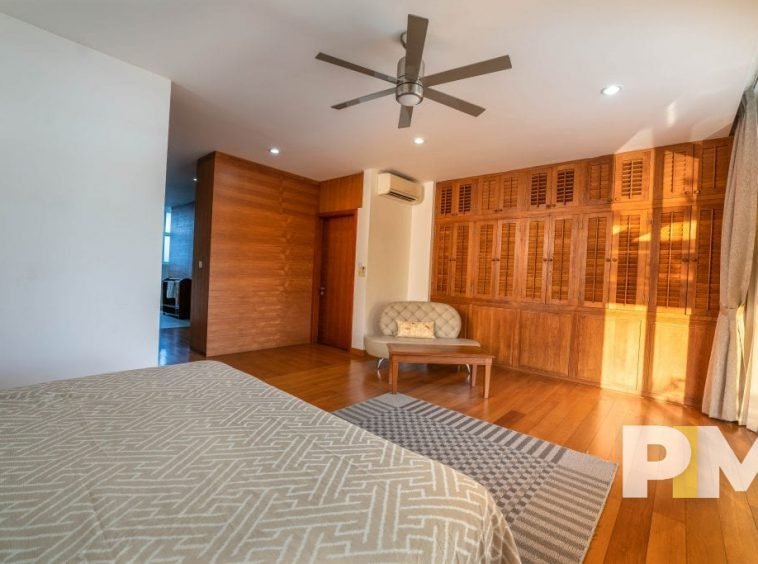 bedroom with bed and mattress - properties in Yangon