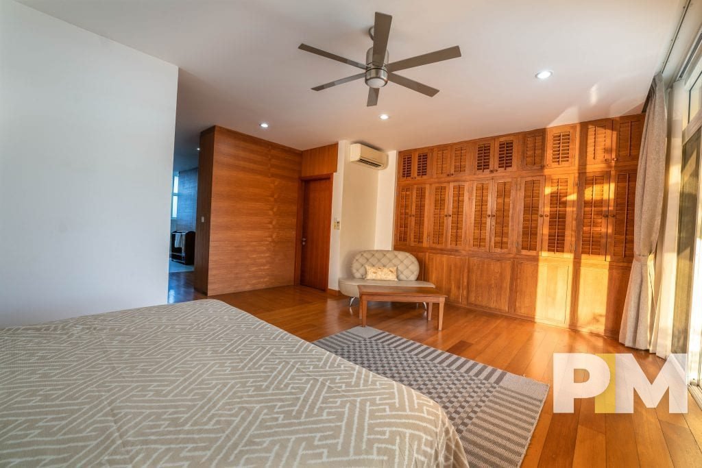 bedroom with bed and mattress - properties in Yangon