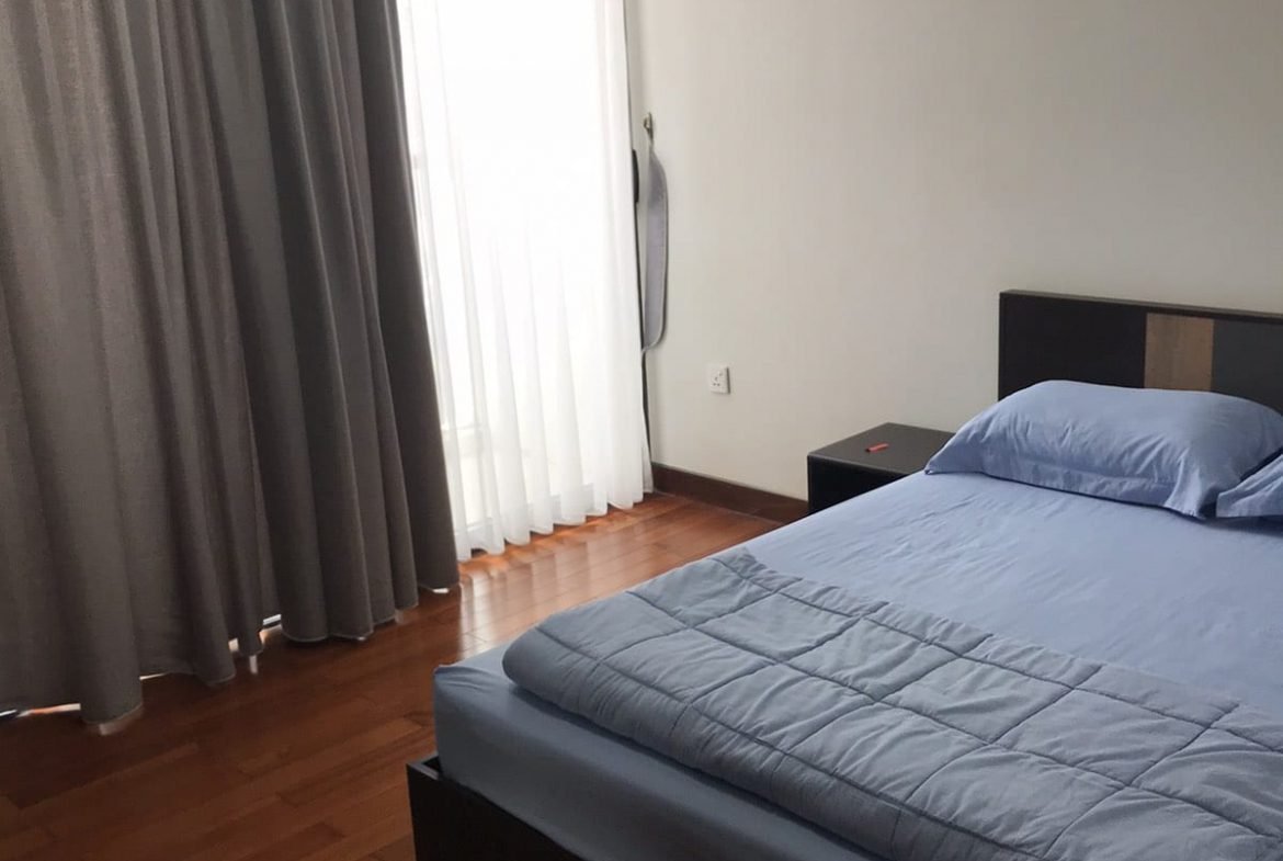 bedroom with bed and mattress - property in Yangon