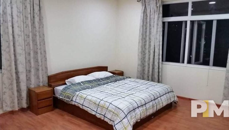 bedroom with bed mattress - Myanmar Real Estate