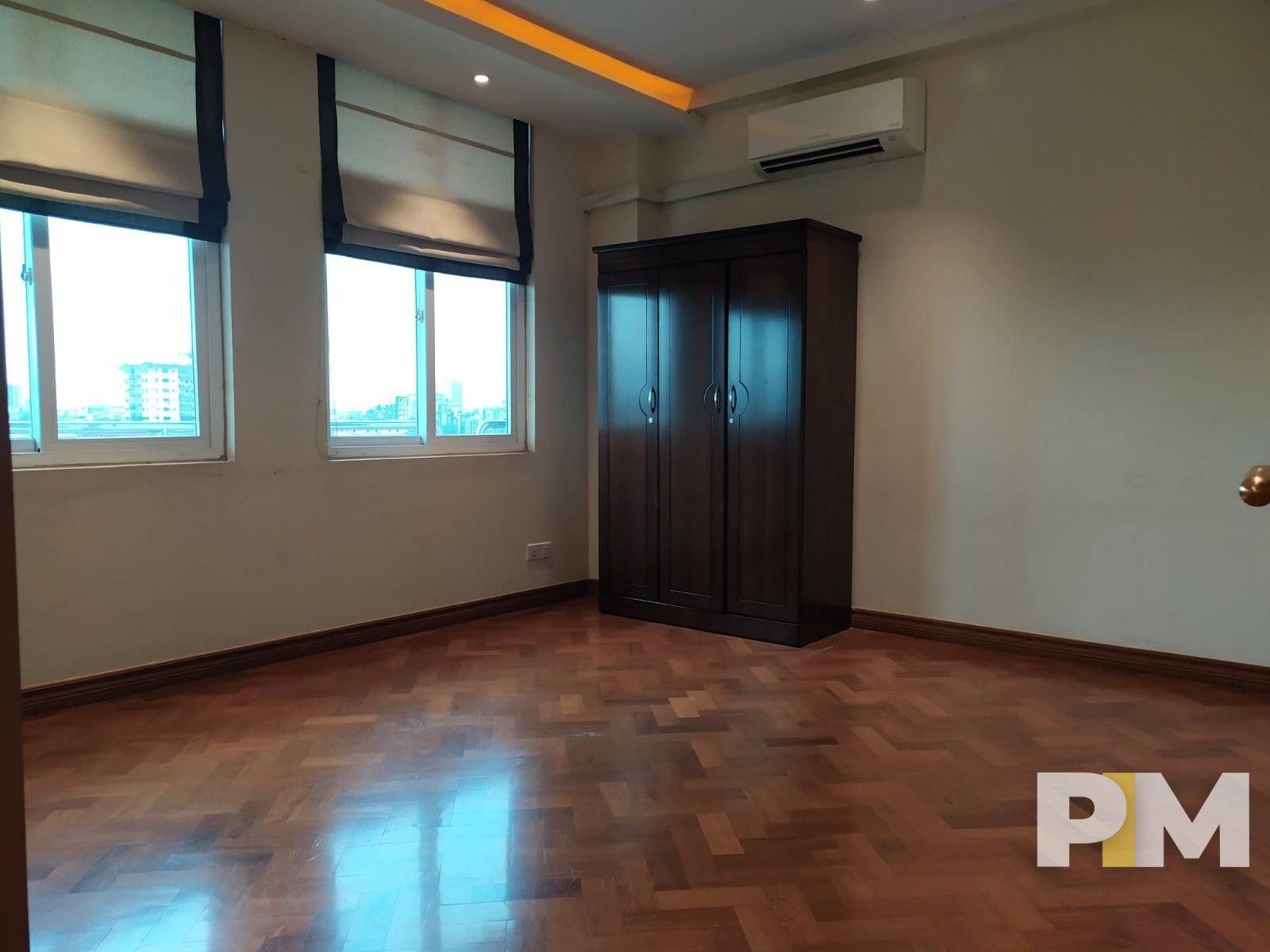 bedroom with wardrobe - properties in Yangon