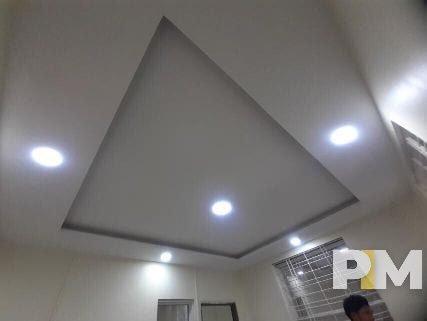 ceiling with small light - property in Yangon