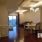 dining room with table and chairs - property in Yangon