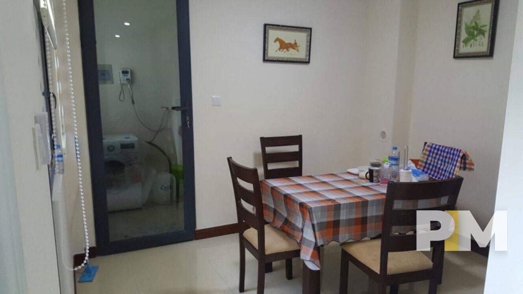 dining room with dining tables - Real Estate in Myanmar