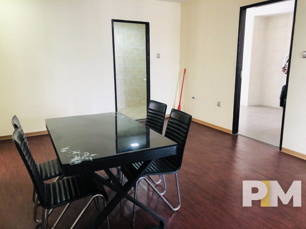 dining space with table and chairs - Yangon Real Estate