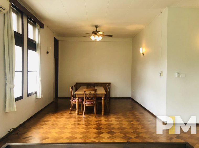 dining space with table - property in Yangon