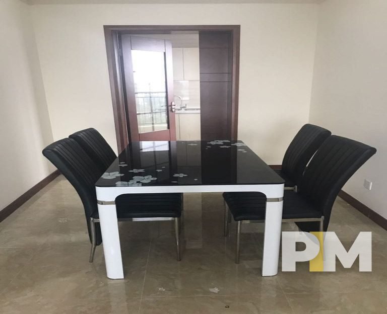 dining table and chairs - property in myanmar