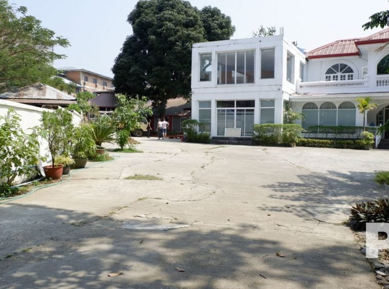 front space of the house - property in Yangon