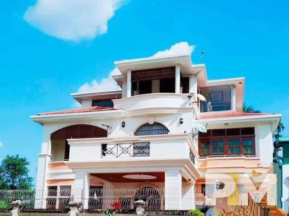 front view of house - House in Yankin for rent